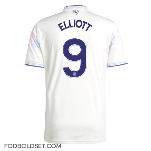 Aston Villa Harvey Elliott #9 Tredjetrøje 2025-26 Kortærmet